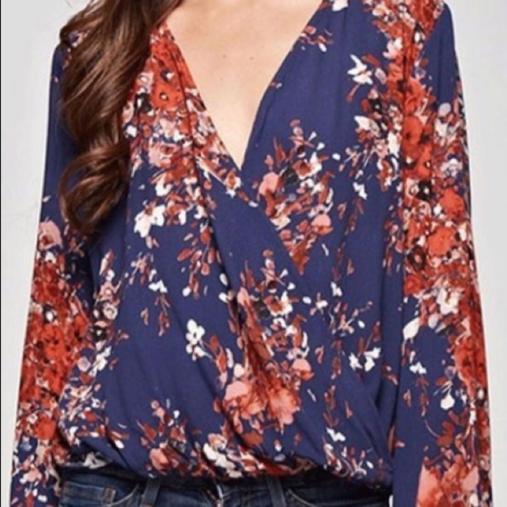 Lovestitch floral printed top
